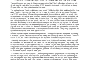 Chỉ thị 01/2000/CT-UBTDTT tăng cường lãnh đạo công tác thanh tra thể dục thể thao