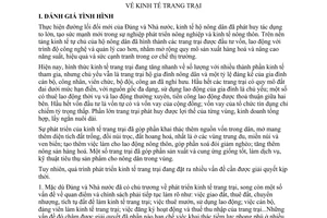 Nghị quyết 03/2000/NQ-CP kinh tế trang trại