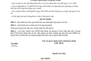 Quyết định 177/2000/QĐ-UB phân cấp quản lý cán bộ