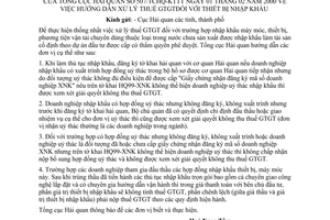 Công văn 507/TCHQ-KTTT hướng dẫn xử lý thuế GTGT thiết bị nhập khẩu