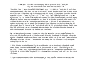 Công văn 89/BTCCBCP-CCVC bổ nhiệm vào ngạch và xếp lương cho công chức