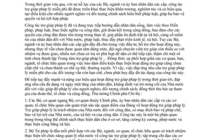 Chỉ thị 05/2000/CT-TTg tăng cường công tác trợ giúp pháp lý