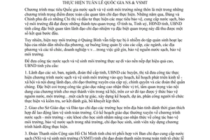 Chỉ thị 12/2000/CT-UB giáo dục truyền thông nước sạch vệ sinh môi trường Quảng Bình