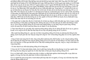 Chỉ thị 11/2000/CT-UB đẩy mạnh công tác phòng chống sốt rét Lâm Đồng