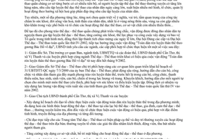 Chỉ thị 08/2000/CT-UB vận động Toàn dân rèn luyện thân thể theo gương Bác Hồ vĩ đại Cần Thơ