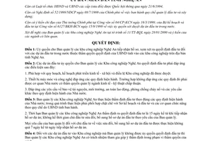 Quyết định 33/2000/QĐUB ủy quyền Ban quản lý các khu công nghiệp Nghệ An quyết định đầu tư dự án trong nước