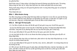 Hiệp định Thương mại giữa Việt Nam Nam Phi 2000