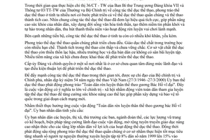 Chỉ thị 06/2000/CT-UB Toàn dân rèn luyện thân thể theo gương Bác Hồ vĩ đại Lào Cai