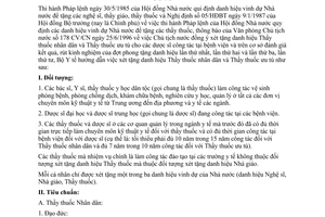 Thông tư 10/2000/TT-BYT hướng dẫn xét tặng danh hiệu thầy thuốc nhân dân