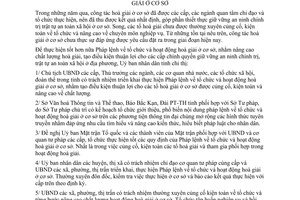 Chỉ thị 13/2000/CT-UB đẩy mạnh thực hiện Pháp lệnh tổ chức hoạt động hoà giải cơ sở