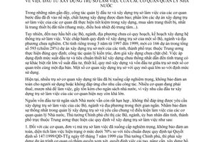 Chỉ thị 11/2000/CT-TTg đầu tư xây dựng trụ sở làm việc cơ quan quản lý Nhà nước