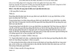 Luật Dầu khí 2000 sửa đổi 19/2000/QH10