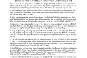 Thông tư 239/2000/TT-BGTVT xử phạt vi phạm hành chính trong lĩnh vực hàng hải hướng dẫn thực hiện Nghị định  92/1999/NĐ-CP