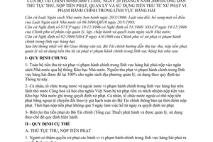 Thông tư 60/2000/TT-BTC hướng dẫn thủ tục thu, nộp tiền phạt, quản lý và sử dụng tiền thu từ xử phạt vi phạm hành chính trong lĩnh vực hàng hải