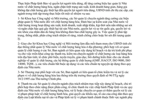 Chỉ thị 15/2000/CT-UB tăng cường thanh tra kiểm tra chất lượng hàng hóa Cần Thơ