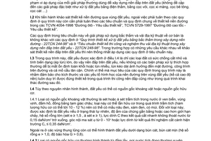 Tiêu chuẩn ngành 22 TCN 262:2000 về quy trình khảo sát thiết kế nền đường ô tô đắp trên nền đất yếu do Bộ Giao thông vận tải ban hành