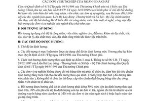 Thông tư liên tịch 15/2000/TTLT-BLĐTBXH-BTC hướng dẫn chế độ bồi dưỡng khi đi biển đối với công nhân, viên chức các đơn vị sự nghiệp ngành địa chất