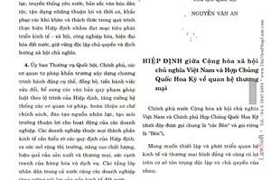 Hiệp định quan hệ Thương mại giữa Việt Nam Hoa Kỳ 2000