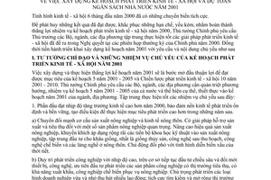 Chỉ thị 13/2000/CT-TTg xây dựng kế hoạch phát triển kinh tế xã hội dự toán ngân sách Nhà nước năm 2001