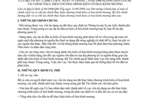 Thông tư 72/2000/TT-BTC hướng dẫn cơ chế tài chính thực hiện chương trình kiên cố hoá kênh mương