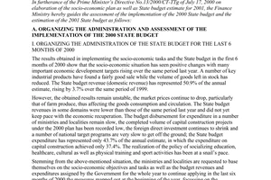 Circular No. 73/2000/TT-BTC of July 19, 2000 guiding the 2001 state budget estimation