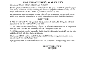 Nghị quyết 19/2000/NQ-HĐND chính sách đào tạo bồi dưỡng thu hút nhân tài