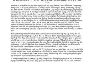 Chỉ thị 29/2000/CT-BGD&ĐT nhiệm vụ trung tâm toàn ngành giáo dục năm học 2000-2001