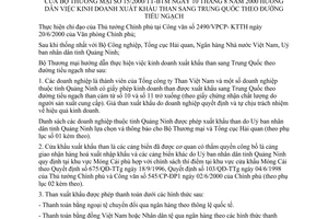 Thông tư 15/2000/TT-BTM hướng dẫn việc kinh doanh xuất khẩu than sang Trung Quốc theo đường tiểu ngạch