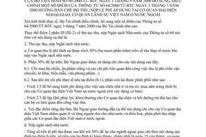 Thông tư 90/2000/TT-BTC bổ sung Thông tư 64/2000/TT-BTC hướng dẫn chế độ thu, nộp lệ phí áp dụng