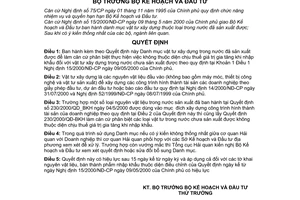 Quyết định 462/2000/QĐ-BKH  danh mục vật tư xây dựng trong nước đã sản xuất được