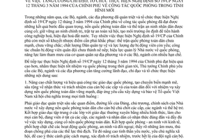 Chỉ thị 20/2000/CT-TTg công tác quốc phòng tình hình mới tăng cường chỉ đạo thực hiện Nghị định 19/CP