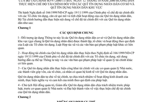 Thông tư 97/2000/TT-BTC hướng dẫn thực hiện chế độ tài chính quỹ tín dụng nhân dân cơ sở và Quỹ tín dụng nhân dân khu vực