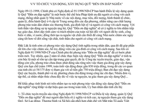 Chỉ thị 22/2000/CT-UB tổ chức vận động xây dựng Quỹ "Đền ơn đáp nghĩa" Đắk Lắk