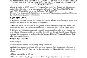 Thông tư 114/2000/TT-BTC hướng dẫn quản lý kinh phí chi các cuộc điều tra thuộc nguồn vốn sự nghiệp từ ngân sách Nhà nước