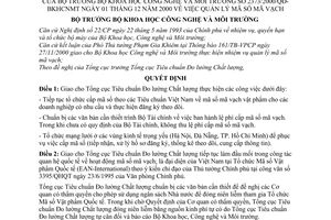 Quyết định 2373/2000/QĐ-BKHCNMT quản lý mã số vạch