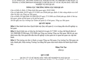 Quyết định 792/2000/QĐ-TCHQ Quy chế quản lý sử dụng dấu tiêu đề nghiệp vụ hải quan