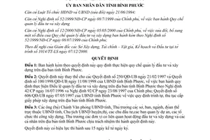 Quyết định 117/2000/QĐ-UB quy định thực hiện Quy chế quản lý đầu tư và xây dựng