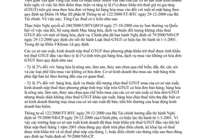 Công văn 722/TCT-NV1 khấu trừ thuế giá trị gia tăng