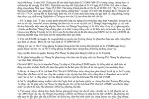 Chỉ thị 02/2001/CT-UB thực hiện 75/2000/NĐ-CP công chứng chứng thực Bến Tre