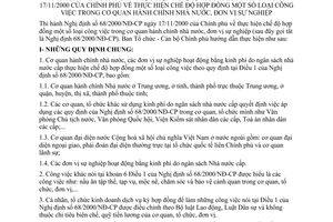 Thông tư số 15/2001/TT-BTCCBCP thực hiện chế độ hợp đồng công việc trong cơ quan hành chính nhà nước, đơn vị sự nghiệp