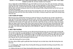 Thông tư 25/2001/TT-BTC hướng dẫn công tác quản lý tài chính thực hiện khen thưởng thành tích xuất xắc trong nhiệm vụ kinh tế-xã hội và bảo vệ tổ quốc