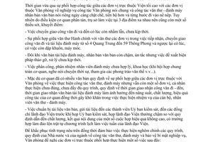 Thông báo 28/VKSTC-VP phối hợp thực hiện công tác văn thư đánh máy