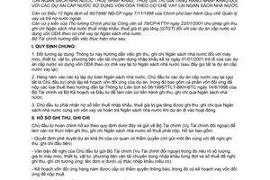 Thông tư 28/2001/TT-BTC hướng dẫn ghi thu, chi ngân sách nhà nước thuế nhập khẩu, thuế giá trị gia tăng hàng nhập khẩu dự án cấp nước sử dụng vốn ODA
