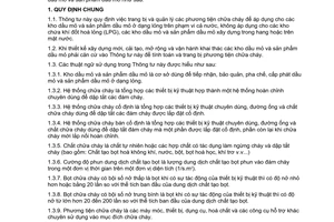 Thông tư liên tịch 15/2001/TTLT-BTM-BCA trang bị quản lý phương tiện chữa cháy trong kho dầu mỏ sản phẩm dầu mỏ