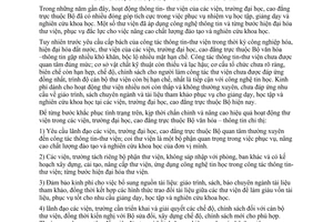 Chỉ thị 57/2001/CT-BVHTT tăng cường công tác thư viên trong các viện trường đại học cao đẳng 2001