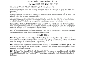 Quyết định 45/2001/QĐ-UB chính sách khuyến khích ưu đãi đầu tư phát triển
