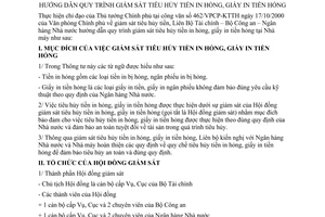 Thông tư liên tịch 43/2001/TTLT-BTC-BCA-NHNN hướng dẫn quy trình giám sát