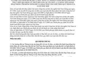 Thông tư 48/2001/TT-BTC hướng dẫn thực hiện quy định về thuế hoạt động tìm kiếm thăm dò và khai thác dầu khí theo quy định của Luật Dầu khí