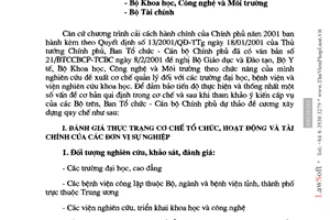 Công văn 127/BTCCBCP-TCBC cơ chế quản lý và hoạt động của trường đại học