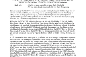 Công văn 6242/TC/TCT áp dụng thuế GTGT dự án điện sử dụng vốn ODA